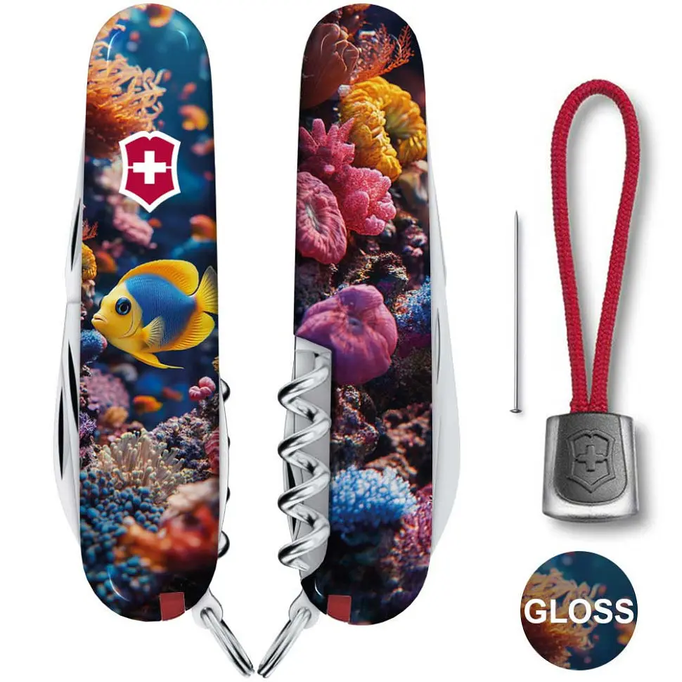 Складаний ніж Victorinox SPARTAN DESIGN Коралова рибка - фото 3