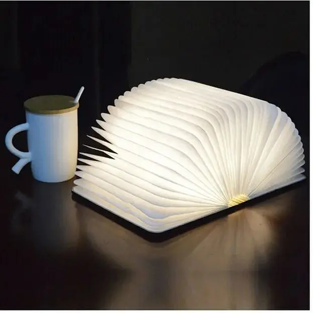 Складная настольная светодиодная лампа-книга XPRO Book Lamp с USB-зарядкой (44686-_299) - фото 10