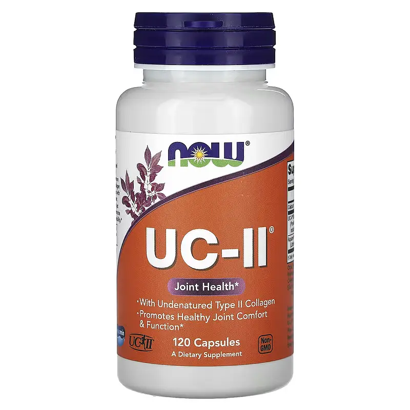 NOW Колаген 2 типу для здоров’я суглобів, UC-II® 40 мг - 120 капсул