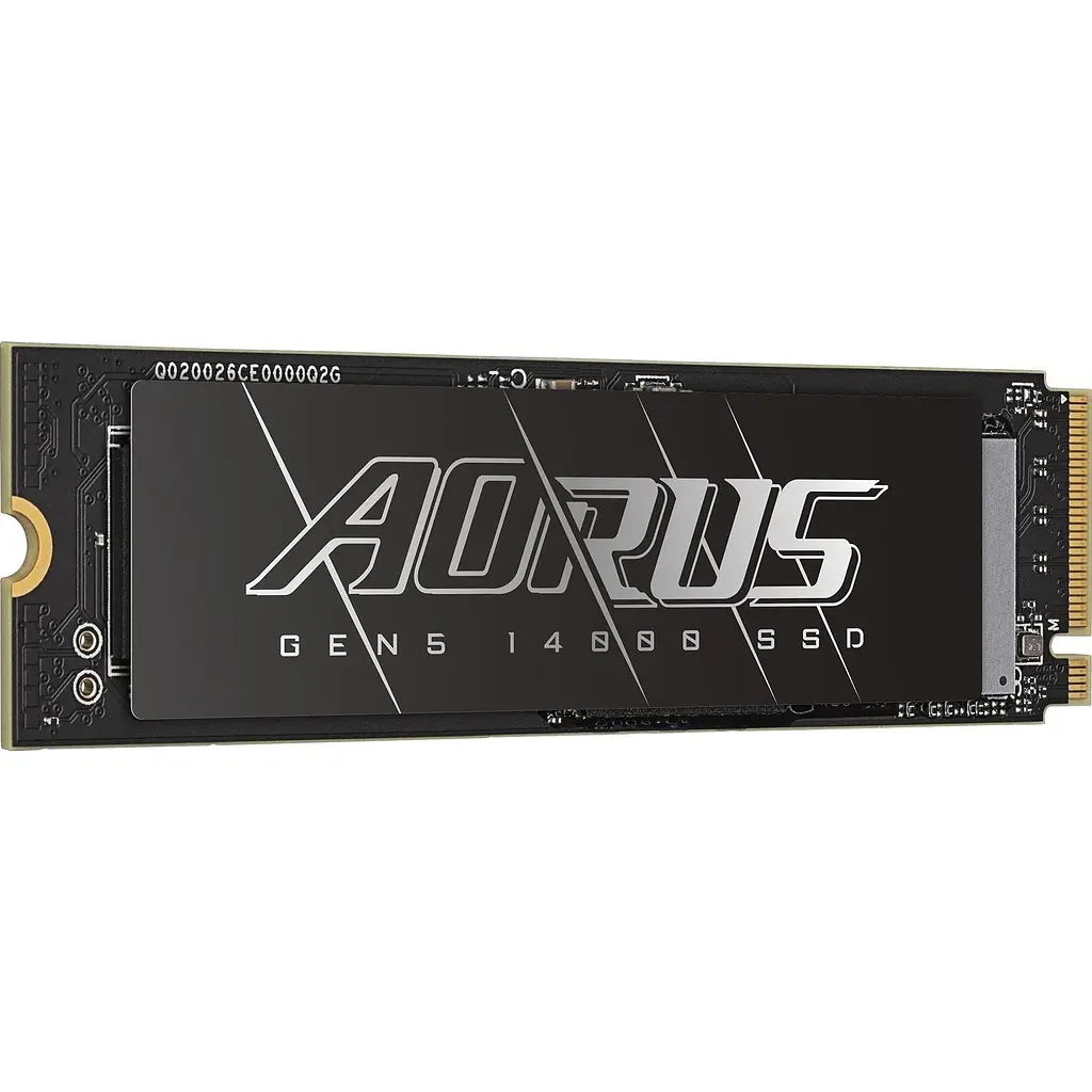 SSD накопитель Gigabyte AORUS Gen5 14000 2TB [AG514K2TB] [142684] - фото 2