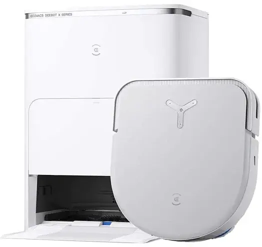 Робот-пилосос з вологим прибиранням Ecovacs Deebot X5 Pro Omni White (DDX39) UA UCRF - фото 5