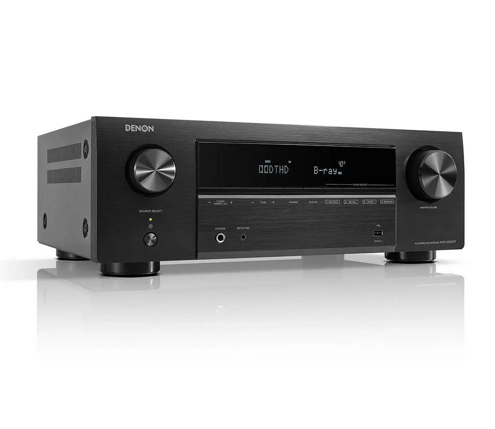 AV-Ресивер 5.2-канальный Denon AVRX580BT Black - фото 3