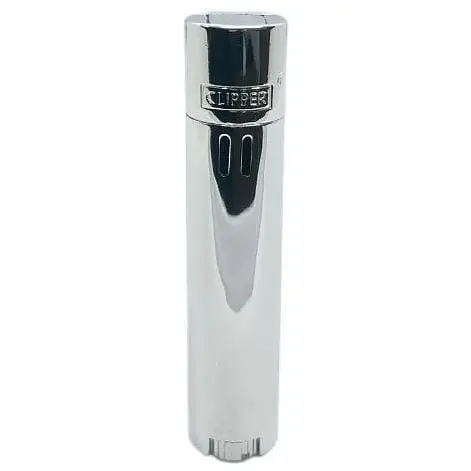 Турбо зажигалка Clipper Silver Gloss - фото 2