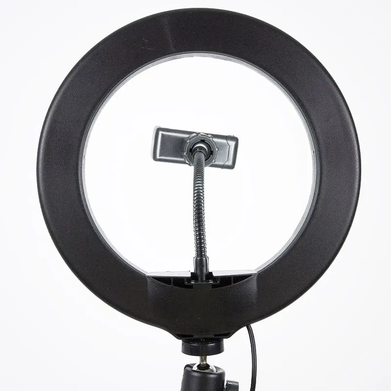 Кільцева світлодіодна LED лампа Arc Ring 8 + tripod 2.1m Black - фото 4
