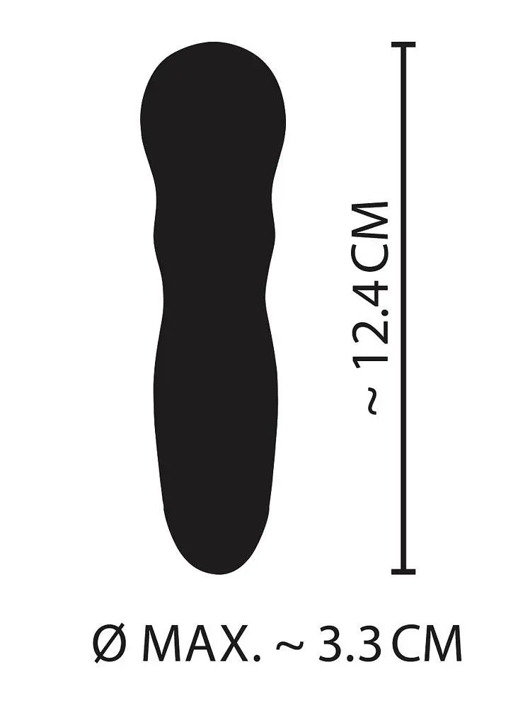 Мини вибратор Cuties Orion 12.4 см розовый - фото 13