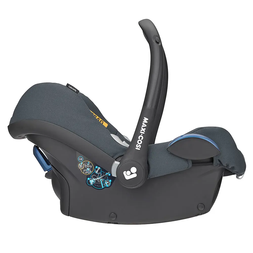 Автокресло Maxi-Cosi CabrioFix Essential Graphite, серое (8617750110) - фото 4