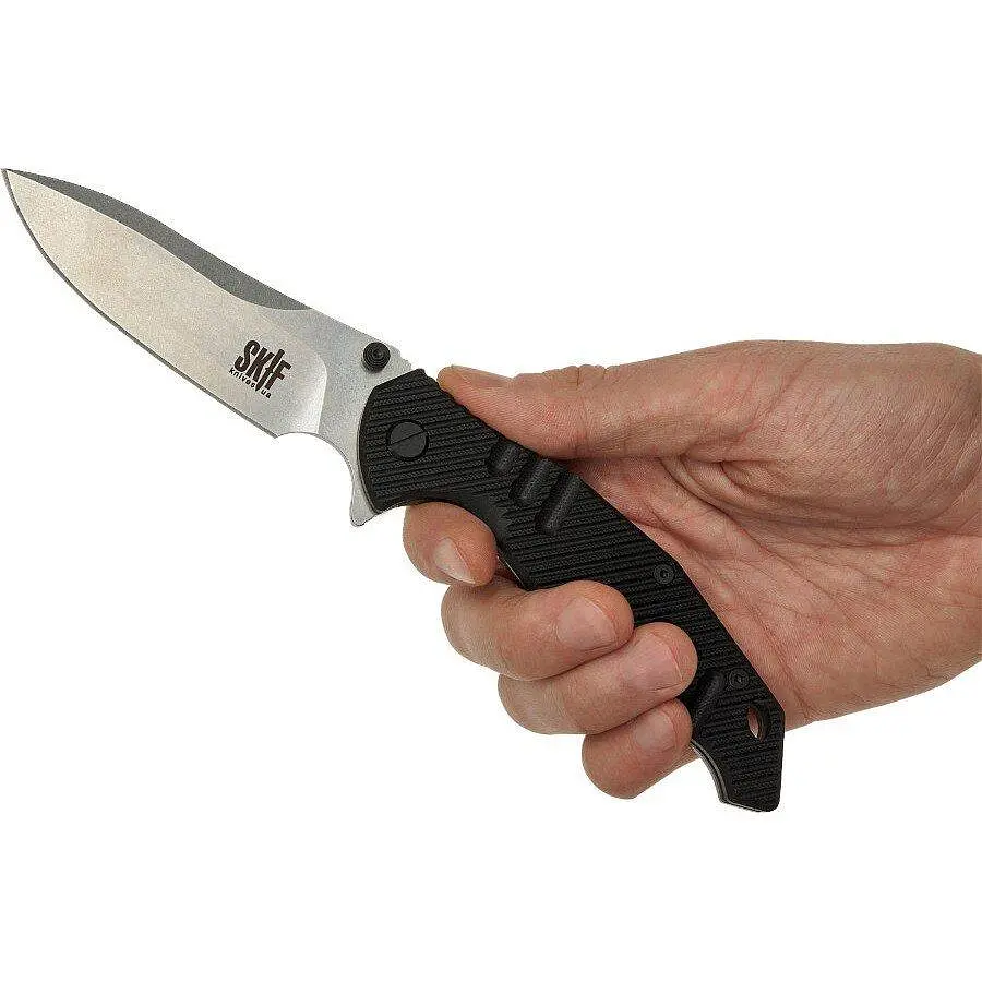 Ніж Skif Adventure II Stonewash чорний 424SE - фото 2