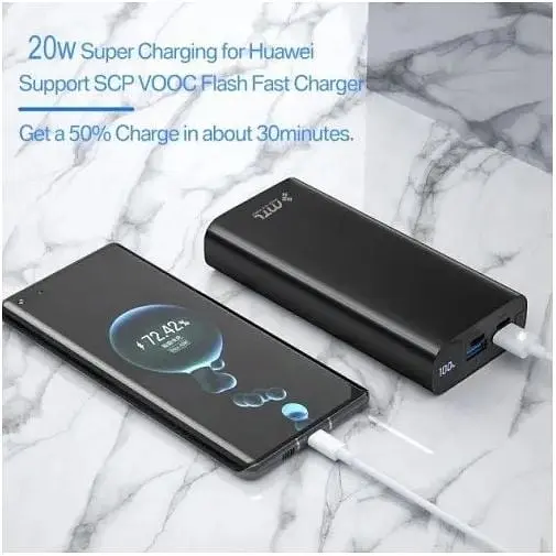 Зовнішній акумулятор Huawei power bank MTL MT4220 20000mAh black - фото 2