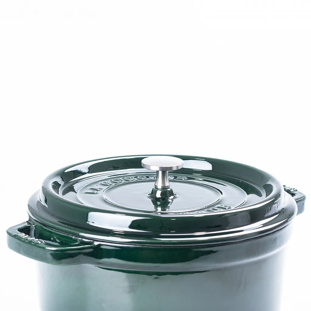 Каструля чавунна TS Kitchen Staub HPFLG3 GREEN 23 см 3л - фото 5