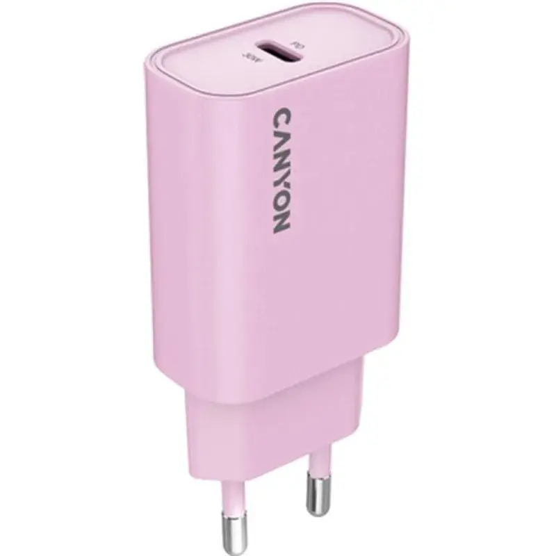 Зарядний пристрій Canyon 30CL OnCharge USB-C PD30W Pink (CNE-CHA30CLPK) - фото 3