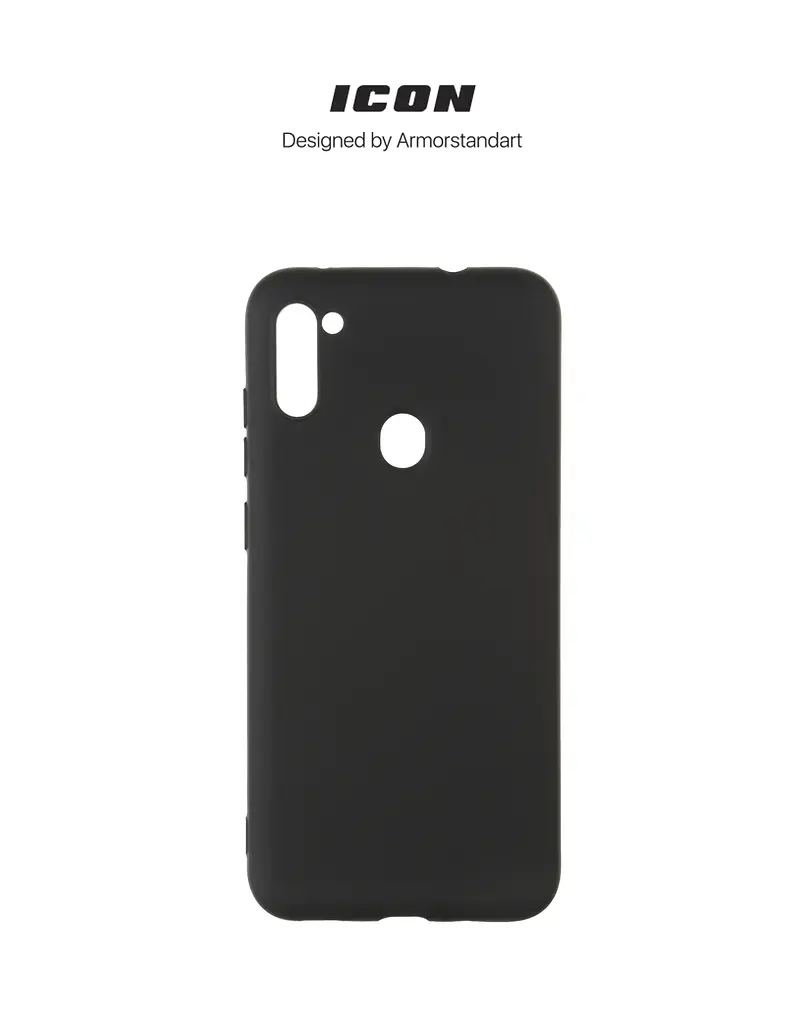 Чехол ArmorStandart ICON для Samsung A11 (A115)/M11 (M115) Camera cover Black (ARM67489) - фото 3