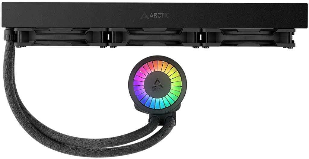 Водяне охолодження ARCTIC Liquid Freezer III Pro 420 ARGB Black (ACFRE00185A) - фото 3