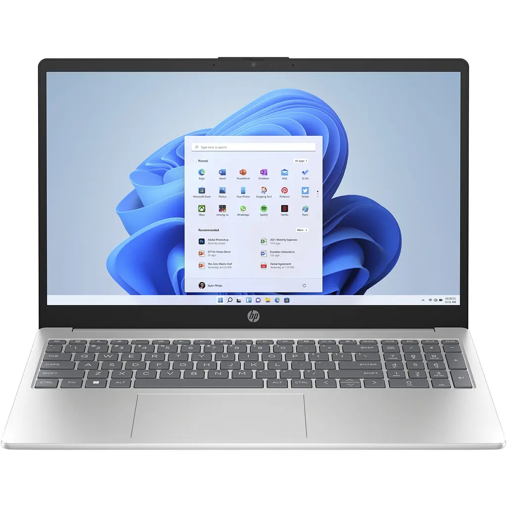 Ноутбук HP 15-fc0001nq 7 7730U la 4.50 GHz, 8GB DDR4, 512GB, Windows 11 Home, Natural - фото 3