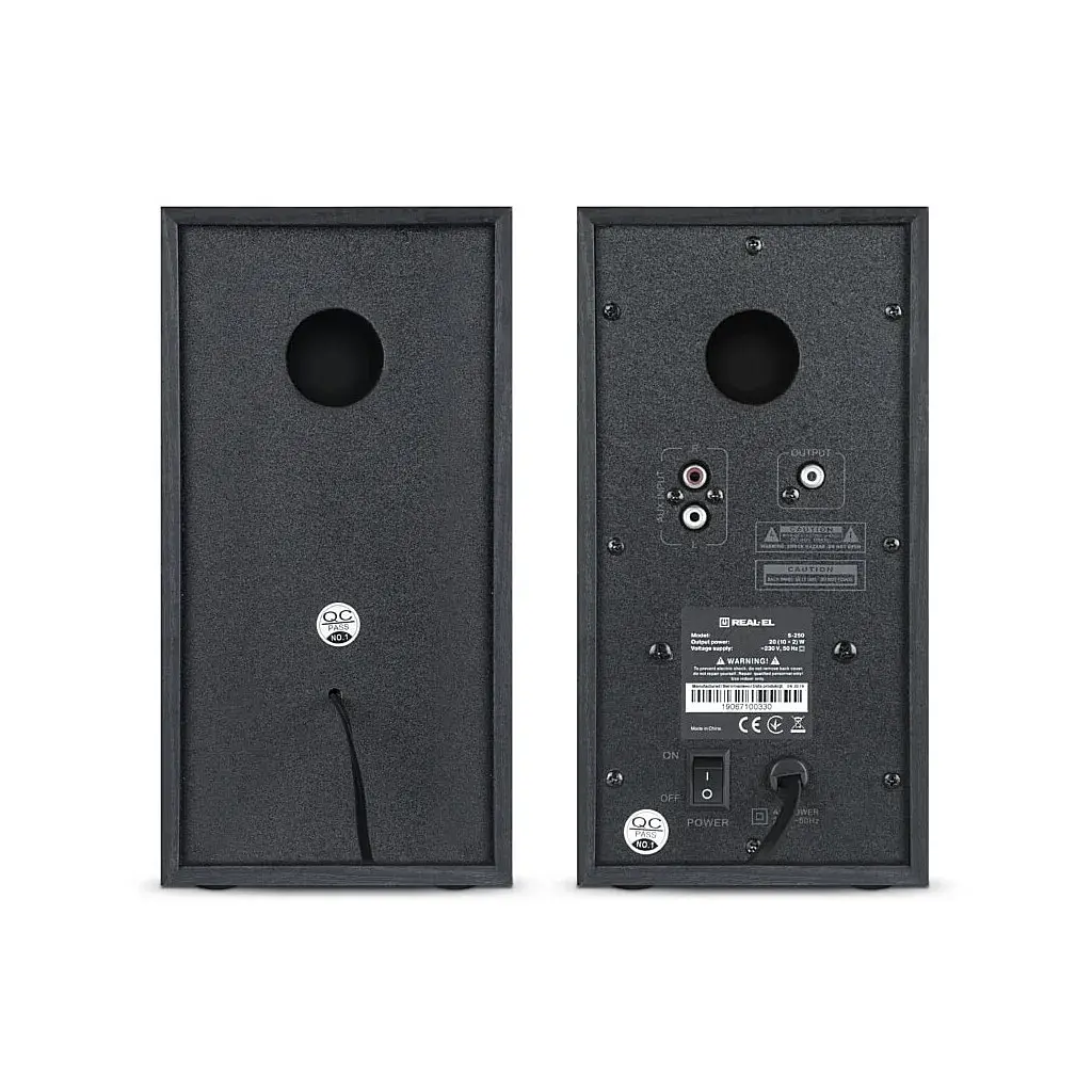 Акустична система REAL-EL S-250 Black (EL121000005) - фото 4