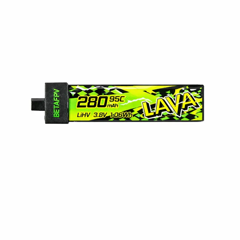 Акумулятор BetaFPV Lava 2 1S 280 mAh BT2.0 / 3.8V / 95C / LiHV для FPV Air, Meteor, Cetus, Tiny Whoop (19518)