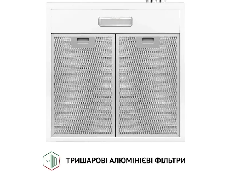 Витяжка Perfelli PL 5124 WH LED - фото 5