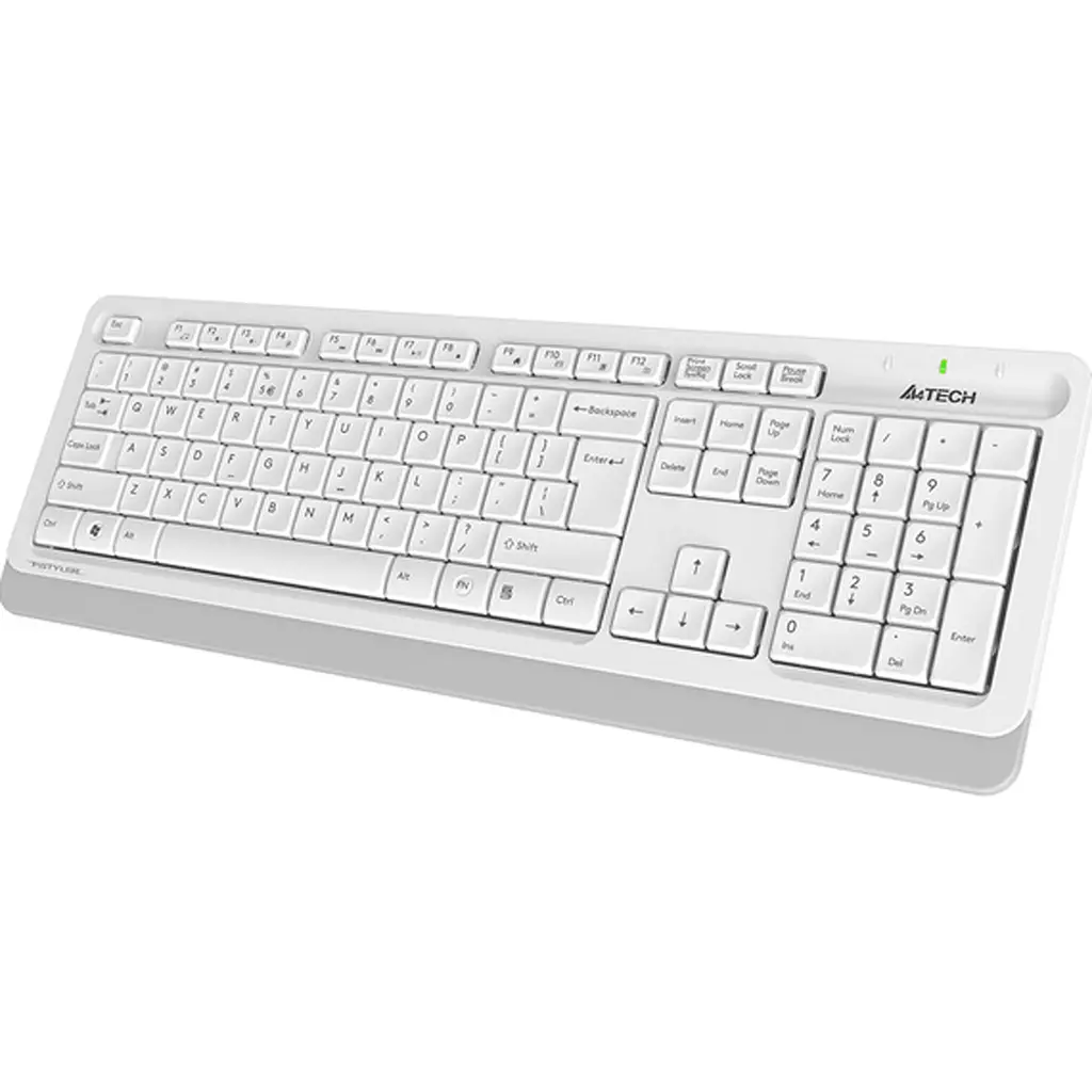 Комплект клавіатура + миша A4Tech Fstyler FG1010 White/Gray [114625] - фото 7