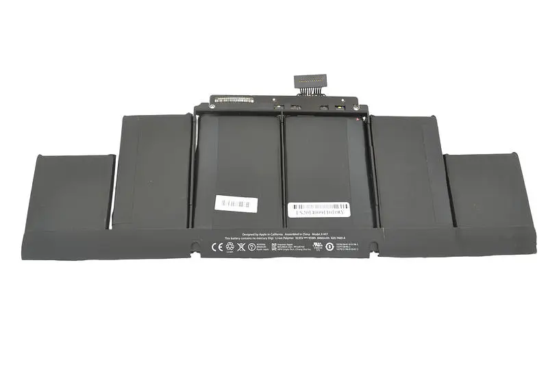 Акумулятор для ноутбука Apple A1417 MacBook Pro 15-inch Retina A1398 10.95V Black 8460 mAh - фото 3