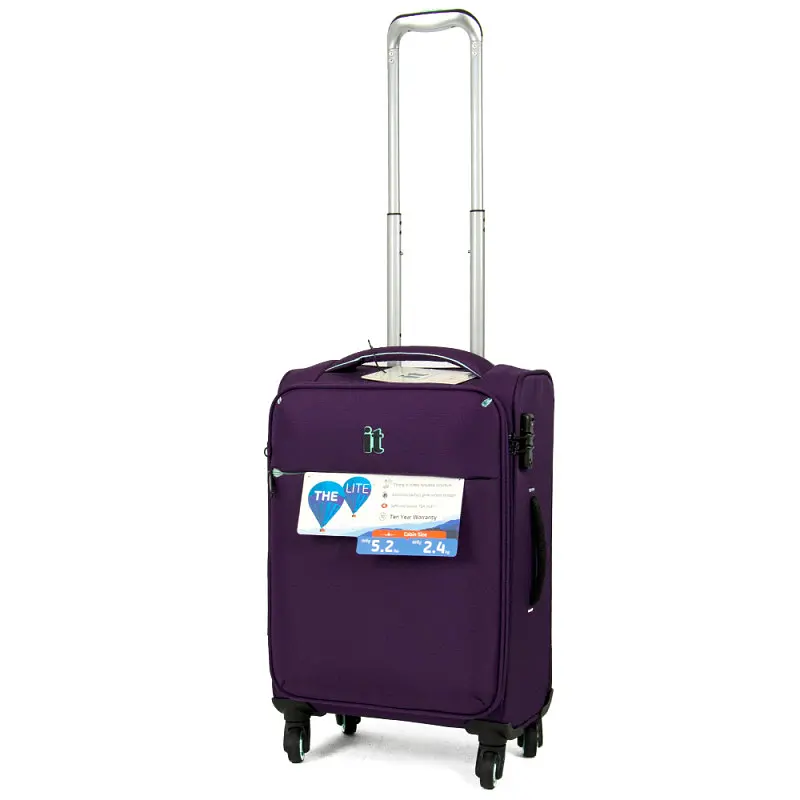 Валіза IT Luggage Glint на 4 колесах S IT12-2357-04-S Purple (IT12-2357-04-S-S411) - фото 2