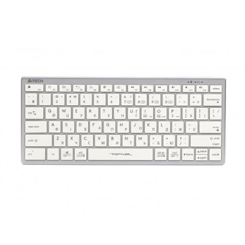 Клавіатура A4Tech FBX51C Wireless/Bluetooth White (4711421972987)