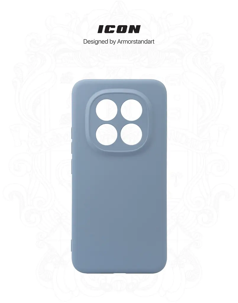Чехол ArmorStandart ICON для Xiaomi Redmi Note 15 Pro Plus 5G / Poco M8 Pro 5G Camera cover Winter Blue (ARM89824) - фото 3