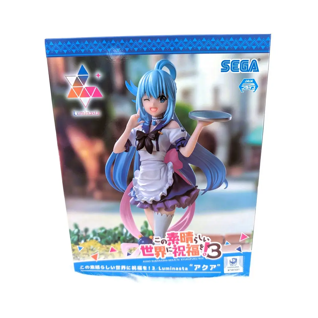 Фігурка Sega Luminasta Хай благословлять боги цей прекрасний світ! Аква KonoSuba Aqua 18 см SL KS A 18 - фото 5