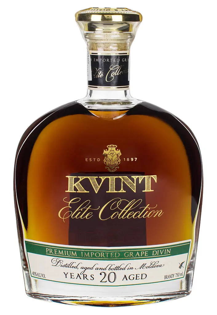 Дівін Kvint Elite Collection XO 20 років 40% 0.75 л в подарунковій упаковці - фото 2