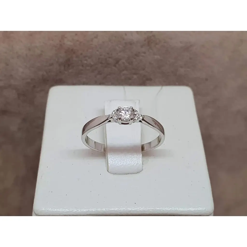 Золоте кільце Qvaliz з фіанітами. К01005Б 16,5 - фото 4