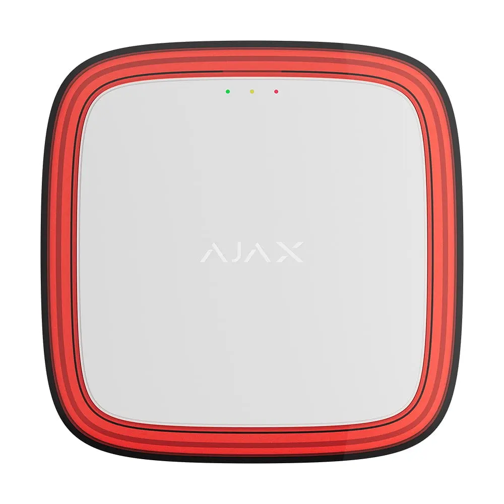 Бездротовий адресний пожежний оповіщувач світловий Ajax EN54 FireProtect (VAD) Jeweller White (26-00655) - фото 10