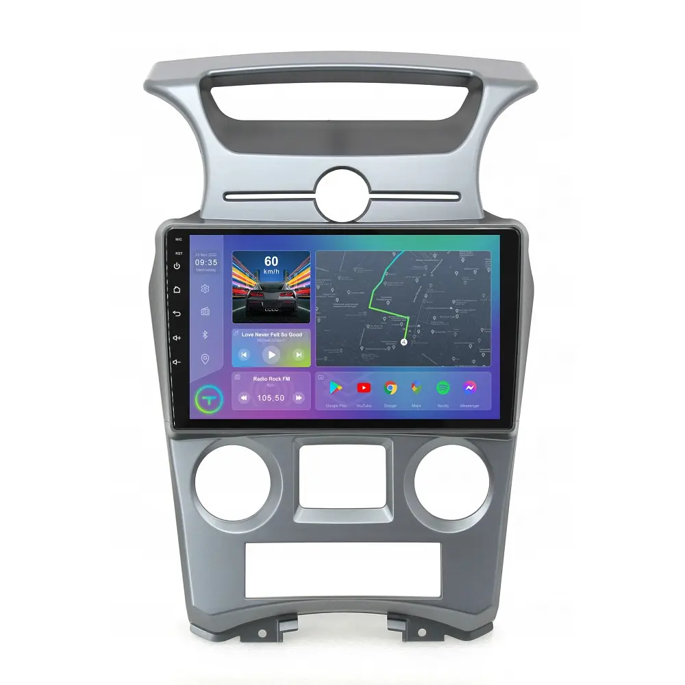 Штатна магнітола TORSSEN Kia Carens 2006-2012 climate FL9 4+64Gb 4G Carplay DSP