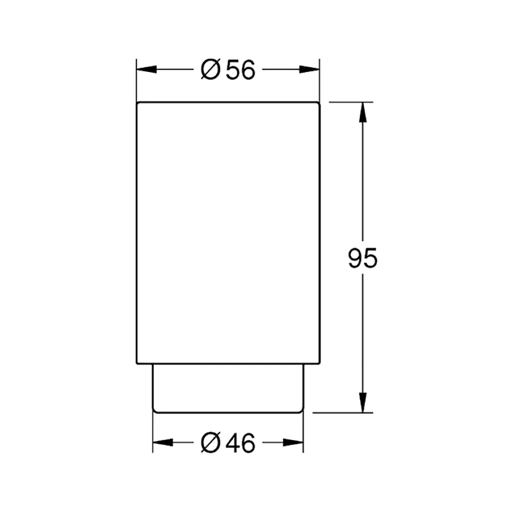 Склянка Grohe Selection 41029000 білий - фото 2