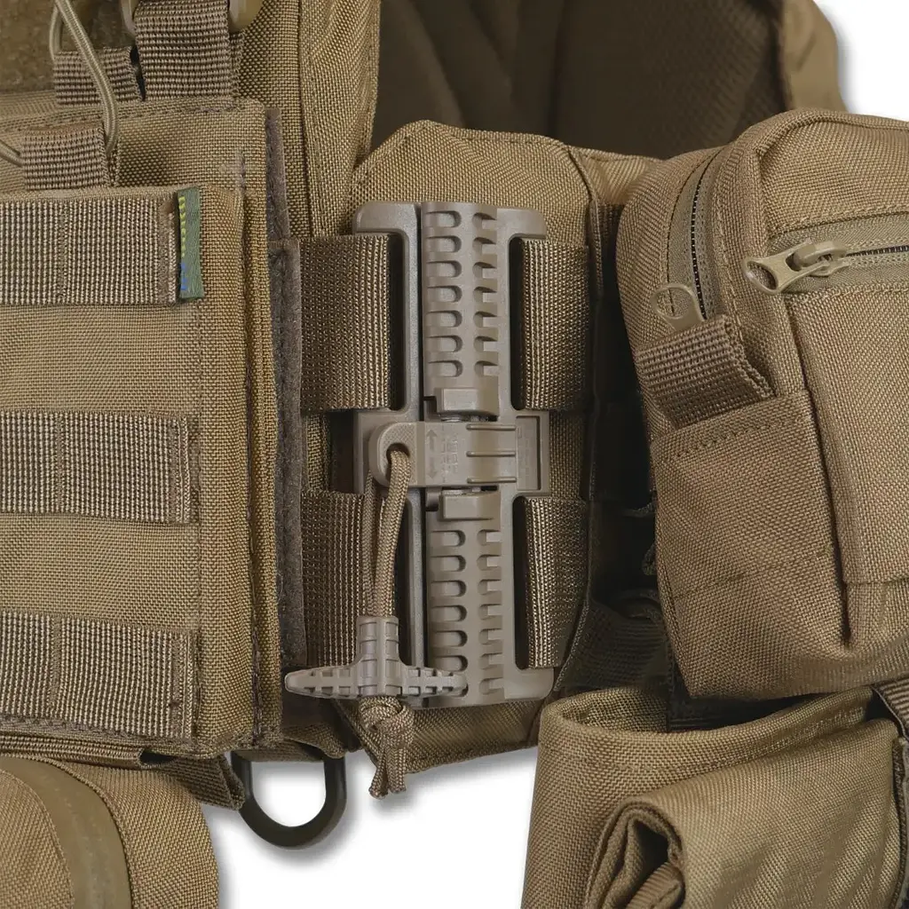 Плитоноска Kiborg GU gen.2 + 6 підсумків Coyote (1000-k66002) - фото 10