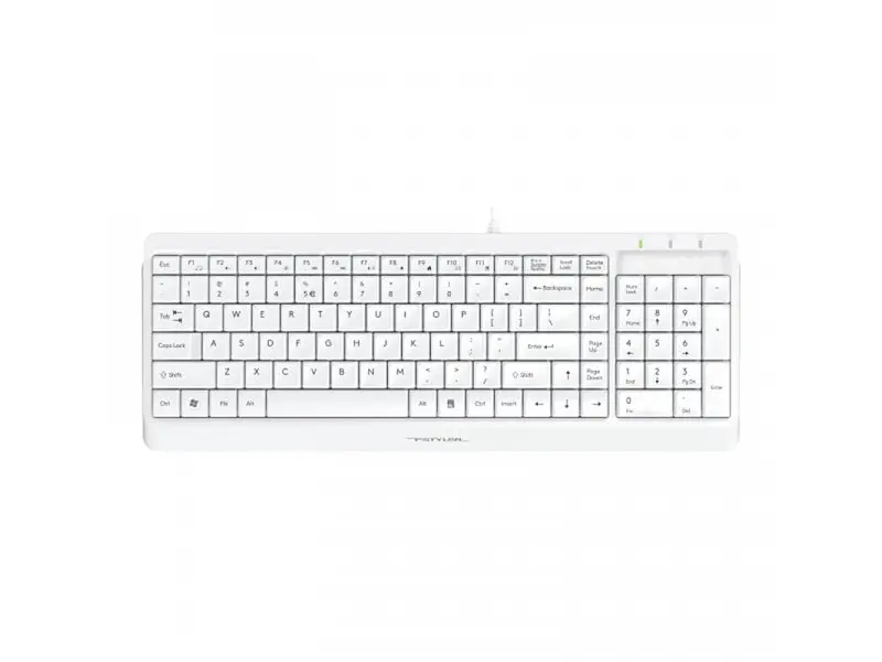 Клавіатура A4Tech Fstyler FK15 White USB