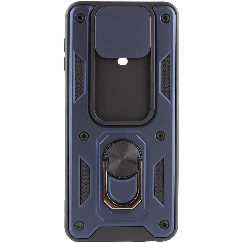 Чохол Ummi Camshield Serge Ring для Xiaomi Redmi Note 9s / Note 9 Pro / 9 Pro Max Синій / Navy - фото 2