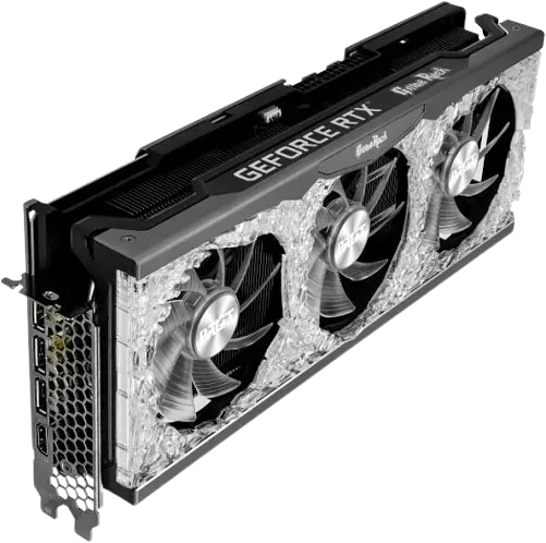 Відеокарта GeForce RTX 3080 10GB Palit GameRock (NED3080U19IA-1020G) Б/В - фото 2