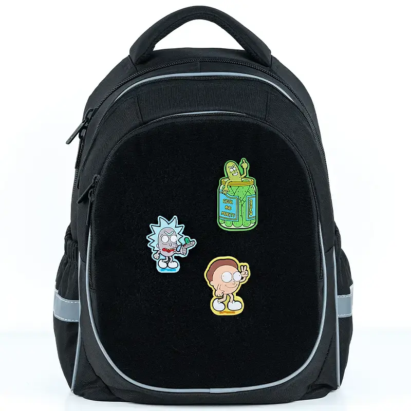 Набір бейджів на липучці Kite Rick and Morty RM24-3012 3 шт. - фото 6