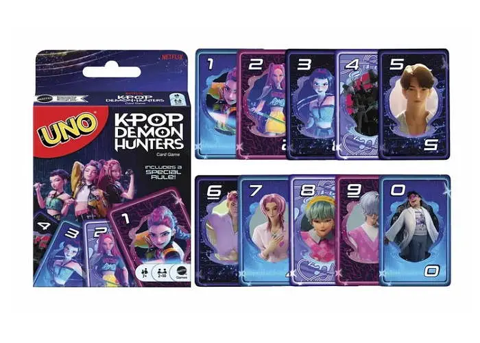 Настільна гра Mattel Уно KPop Demon Hunters (UNO KPop Demon Hunters) (JRV01) - фото 5