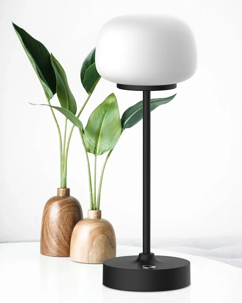 Настільна лампа з акумулятором Goldlux 329875 Rimini LED 1x1,8W 2700K 150Lm IP20 чорна - фото 2