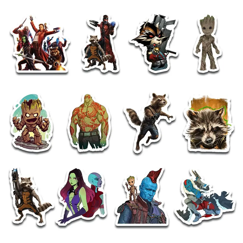 Стикерпак GeekLand Guardians of the Galaxy 45 штук (SP GG 01) - фото 5