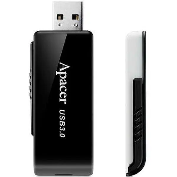 Флеш-накопичувач Apacer USB 3. 2 Gen 1 AH350 128Gb чорний AP128GAH350B-1