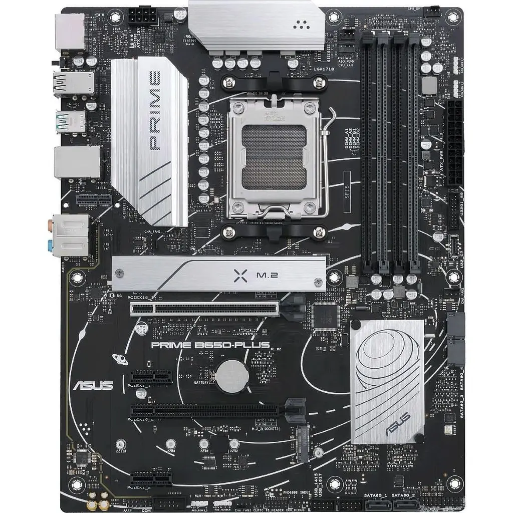 Материнська плата ASUS PRIME B650-PLUS-CSM (PRIME B650-PLUS-CSM) (Socket AM5, AMD B650, ATX)