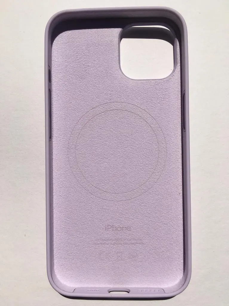 Чохол протиударний силіконовий Silicone Case MPRY3ZE/A MagSafe (Original) для Apple iPhone 14 (6.1") Lilac - фото 2