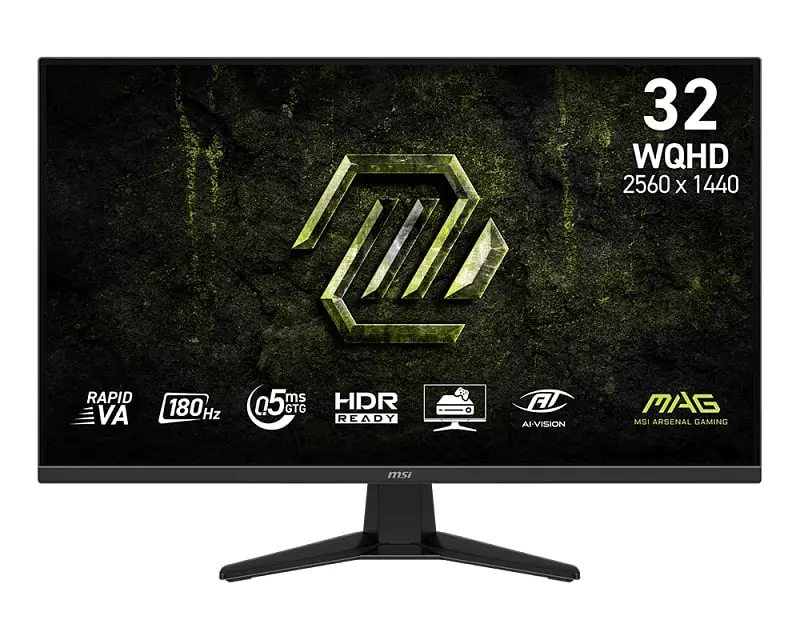Монітор MSI 31.5" MAG 325QF-E18V 2xHDMI DP Audio VA 2560x1440 180Hz 0.5ms sRGB 109% Adaptive teh0014170 - фото 2