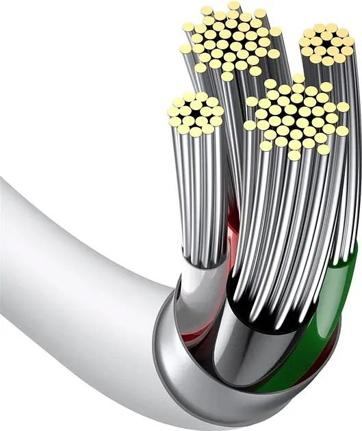 Кабель Baseus Superior Series Fast Charging Lightning 2.4A 1m White (CALYS-A02) [86017] - фото 5