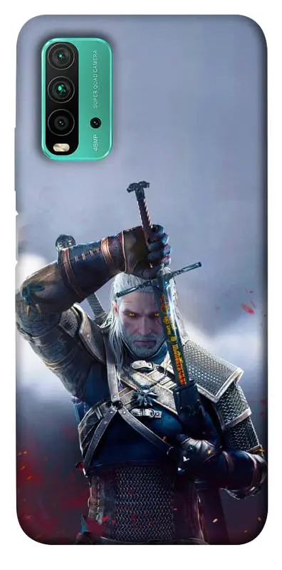 TPU чохол Demsky The witcher gerald для Xiaomi Redmi Note 9 4G / Redmi 9 Power / Redmi 9T