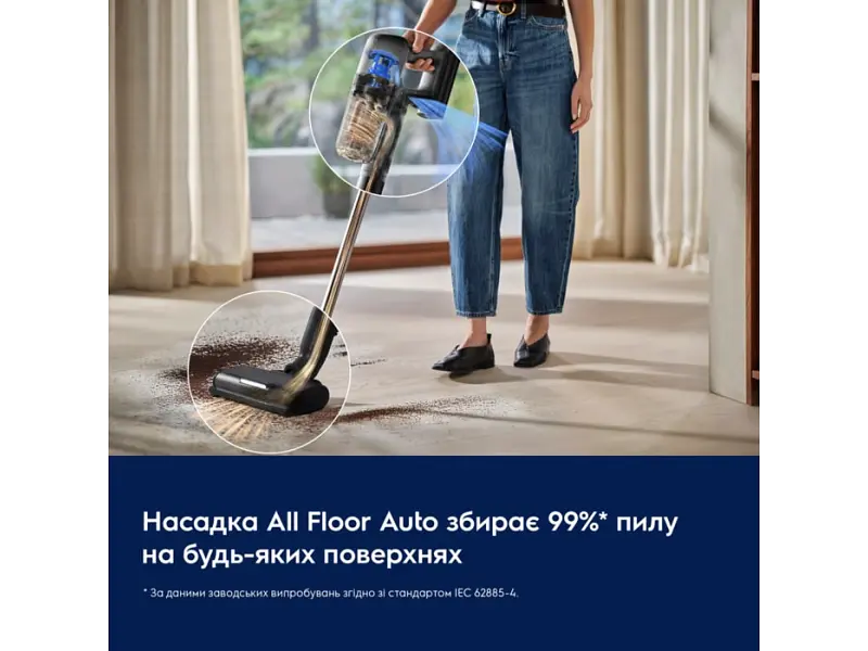 Вертикальний і ручний пилосос Electrolux EP72AB21UG 2 в 1 - фото 5