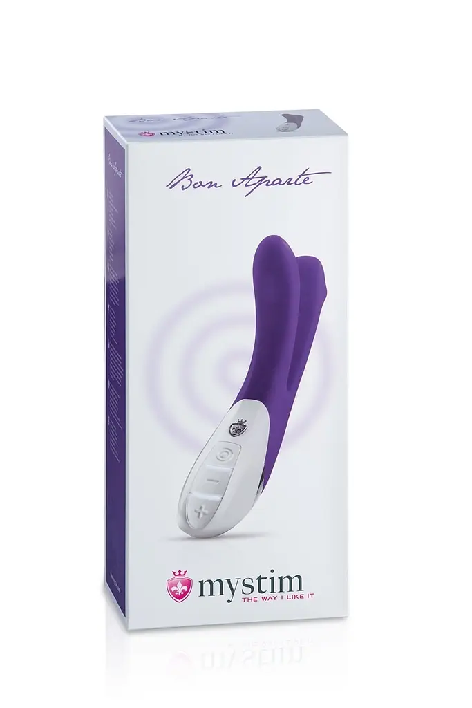 Вибратор Mystim Bon Aparte 25 см фиолетовый - фото 4