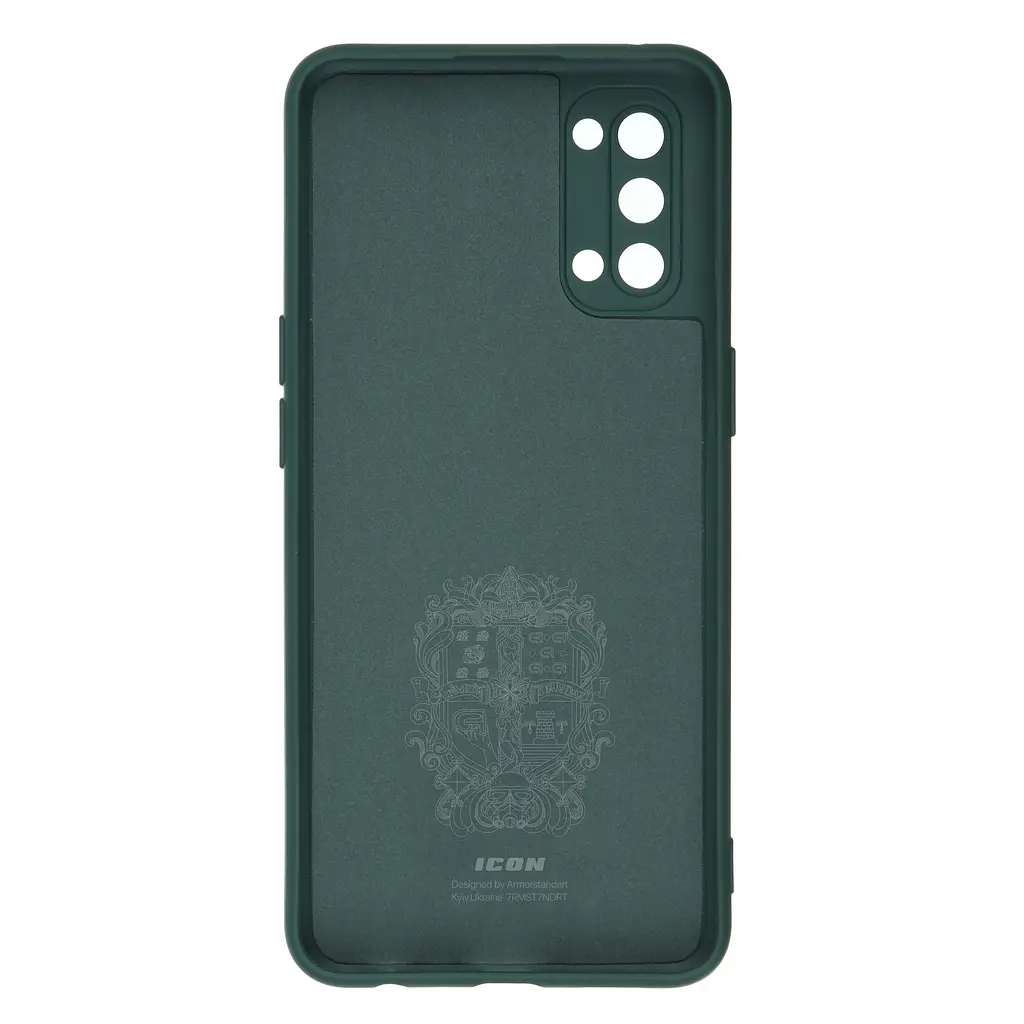 Чехол ArmorStandart ICON для OPPO Reno4 Camera cover Pine Green (ARM57170) - фото 2