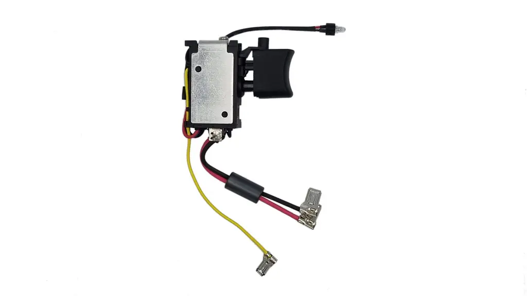 Кнопка пускова (вимикач) шурупокрута Makita DF333D, HP333D, DF033D, DF331D, HP331D, TD110D (632J76-5) - фото 3