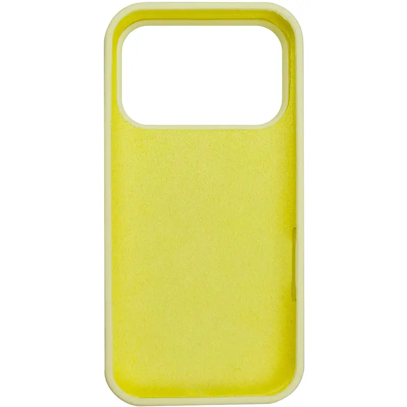 Чохол Silk Full Protective (AA) NO LOGO для Apple iPhone 17 Pro Max / 18 Pro Max (6.9") Жовтий / Mellow Yellow - фото 3
